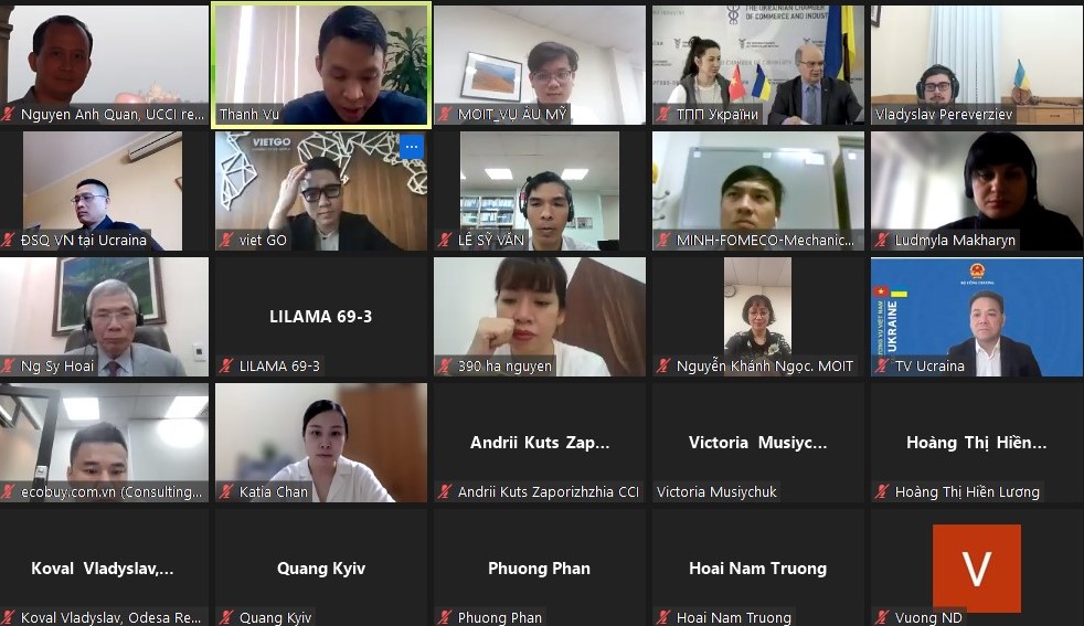 Відбувся онлайн-семінар “Торговельні зв’язки: В’єтнам – Україна”