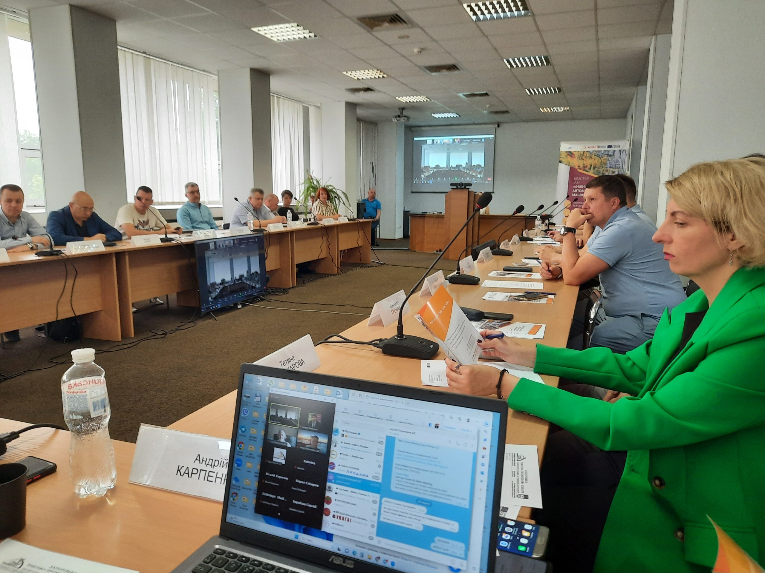 У Запорізькій ТПП відбувся круглий стіл «Стійкість та відновлення України»